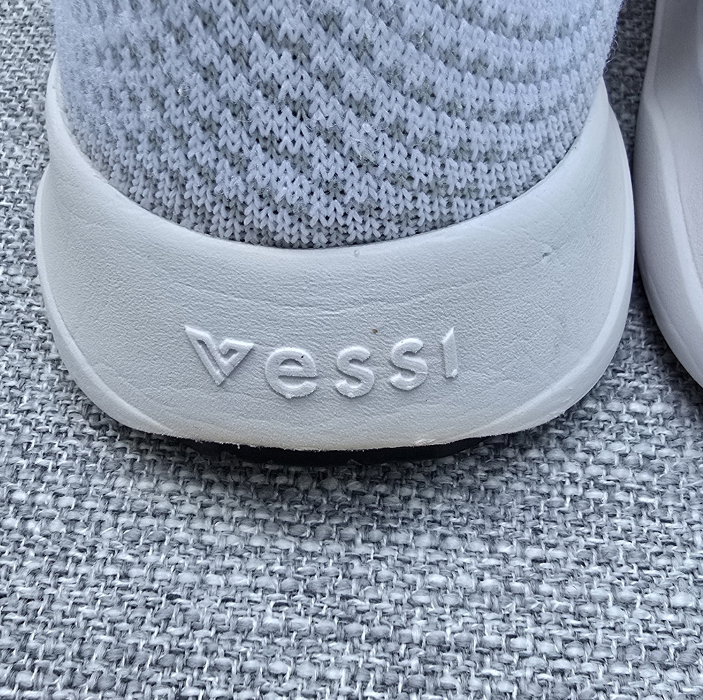 Vessi Everyday Womens Sneakers Sz 9 White/gray - Picture 7 of 7
